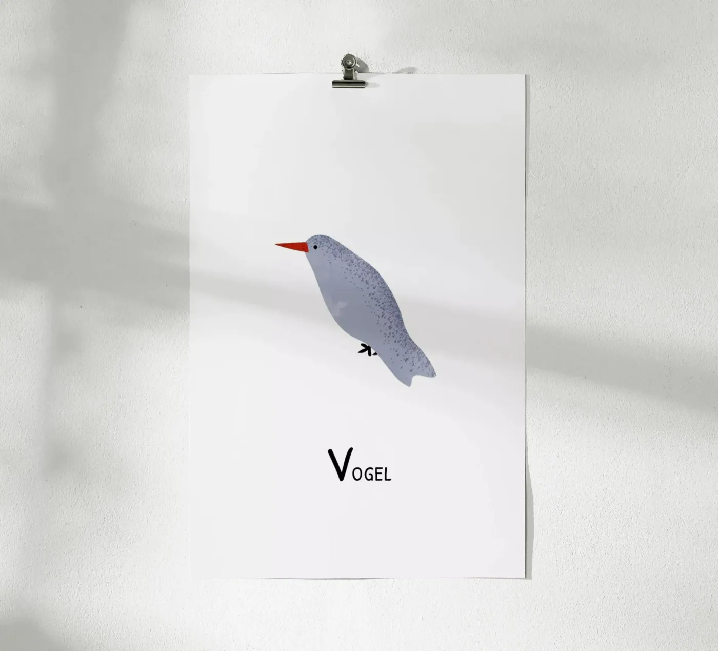 Vogel poster da Little Flourishes