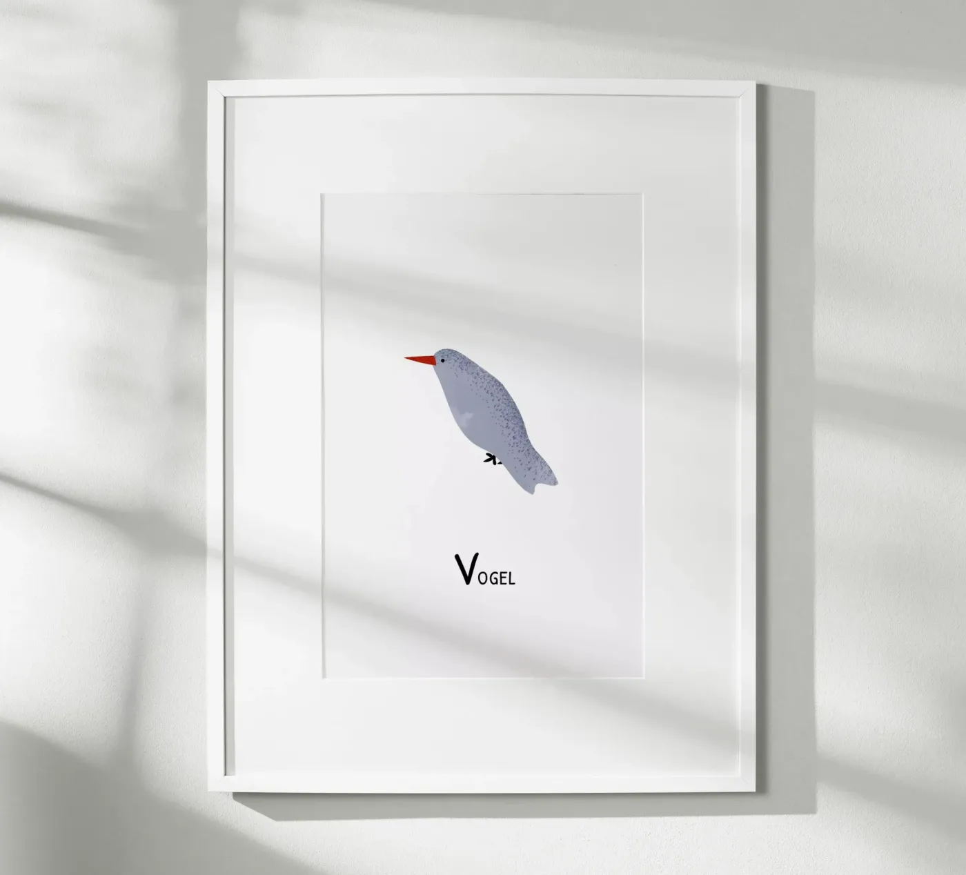 Vogel poster by Little Flourishes
