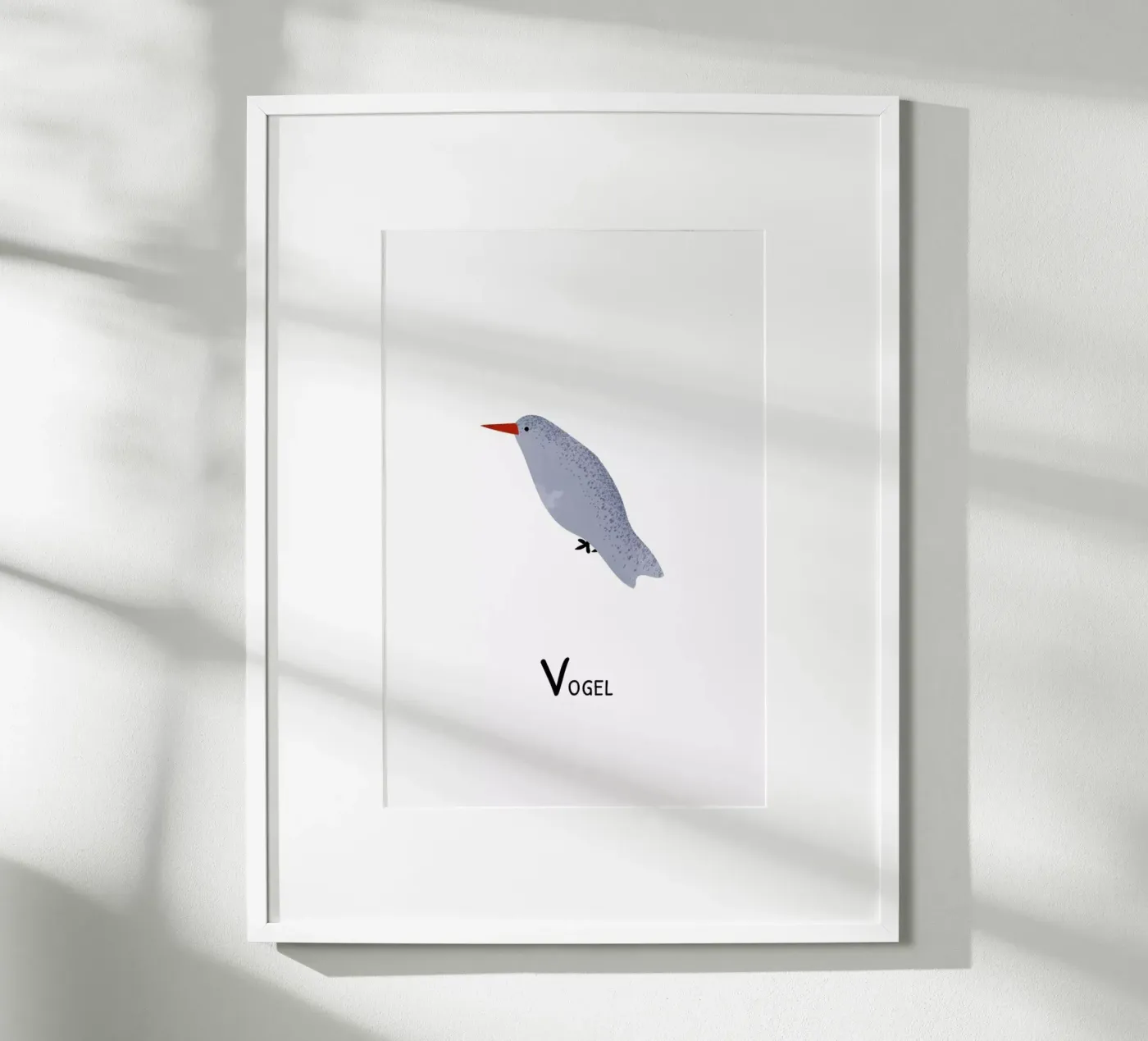 Vogel poster da Little Flourishes