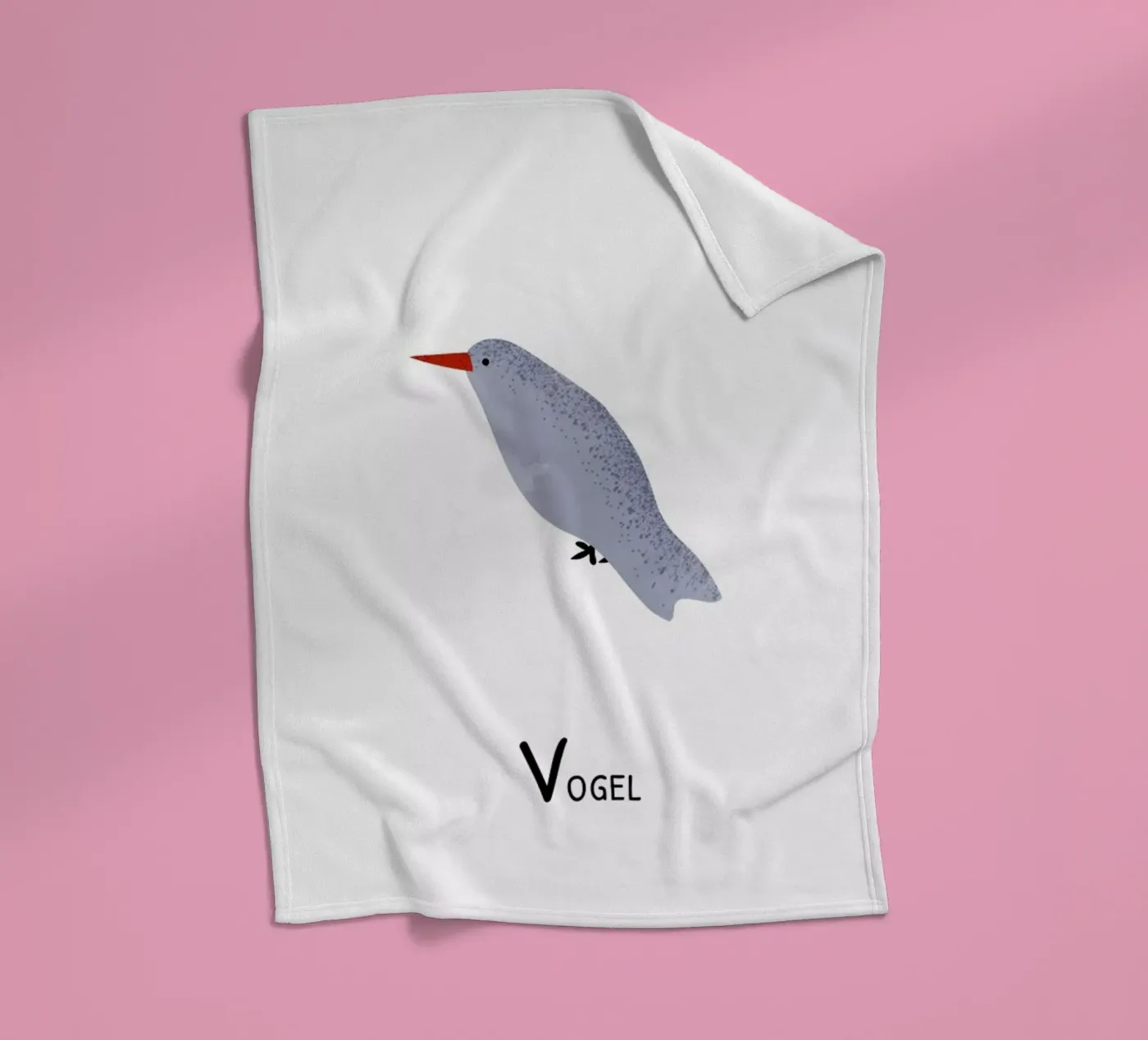 Vogel Fleecedecke von Little Flourishes