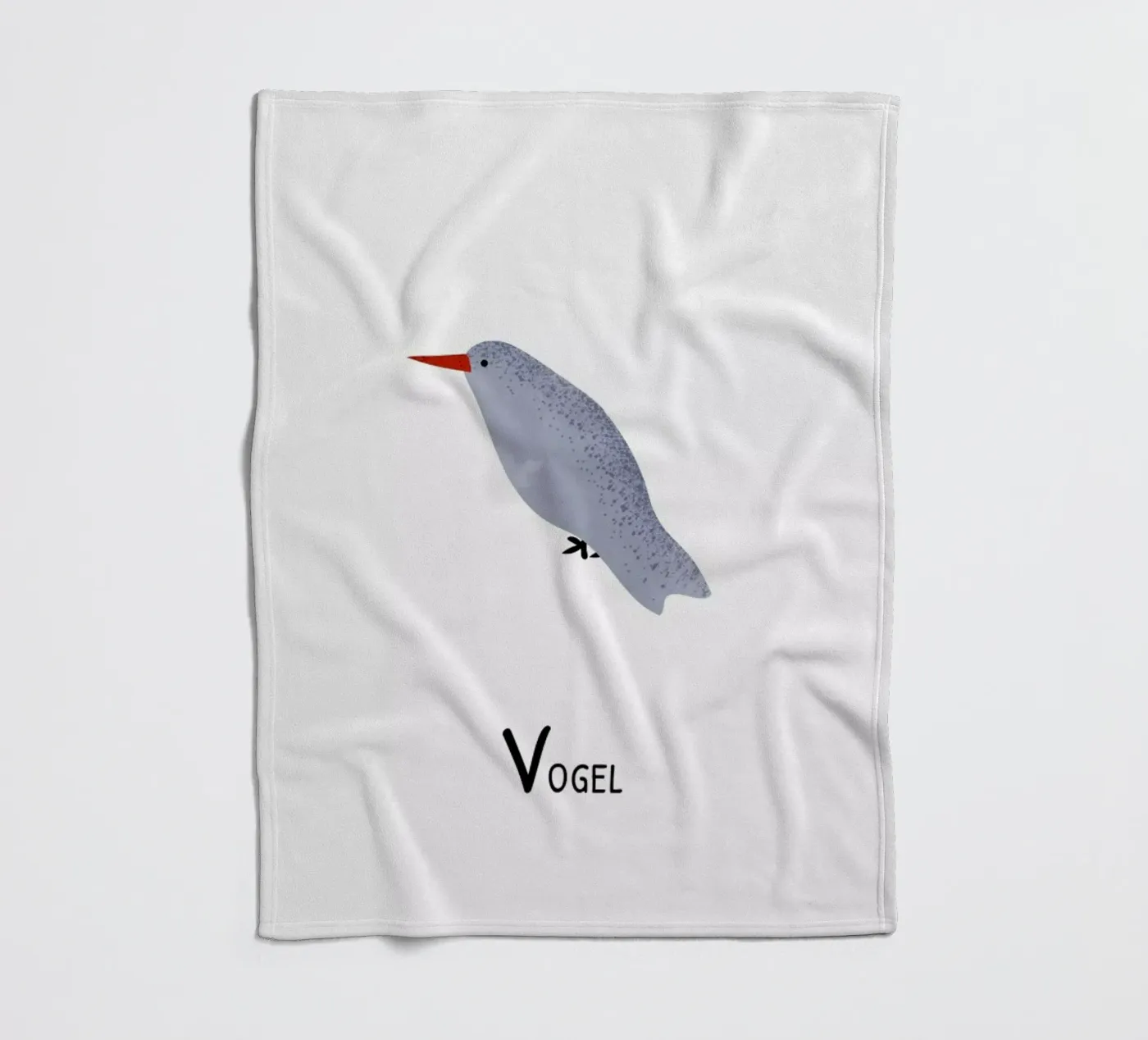 Vogel Fleecedecke von Little Flourishes