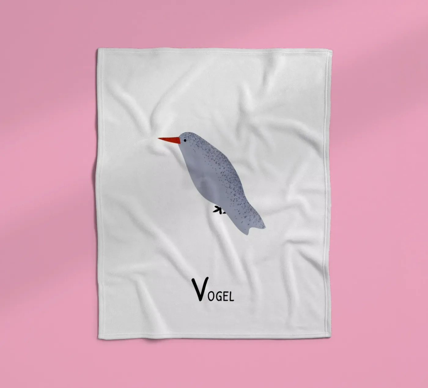 Vogel Fleecedecke von Little Flourishes