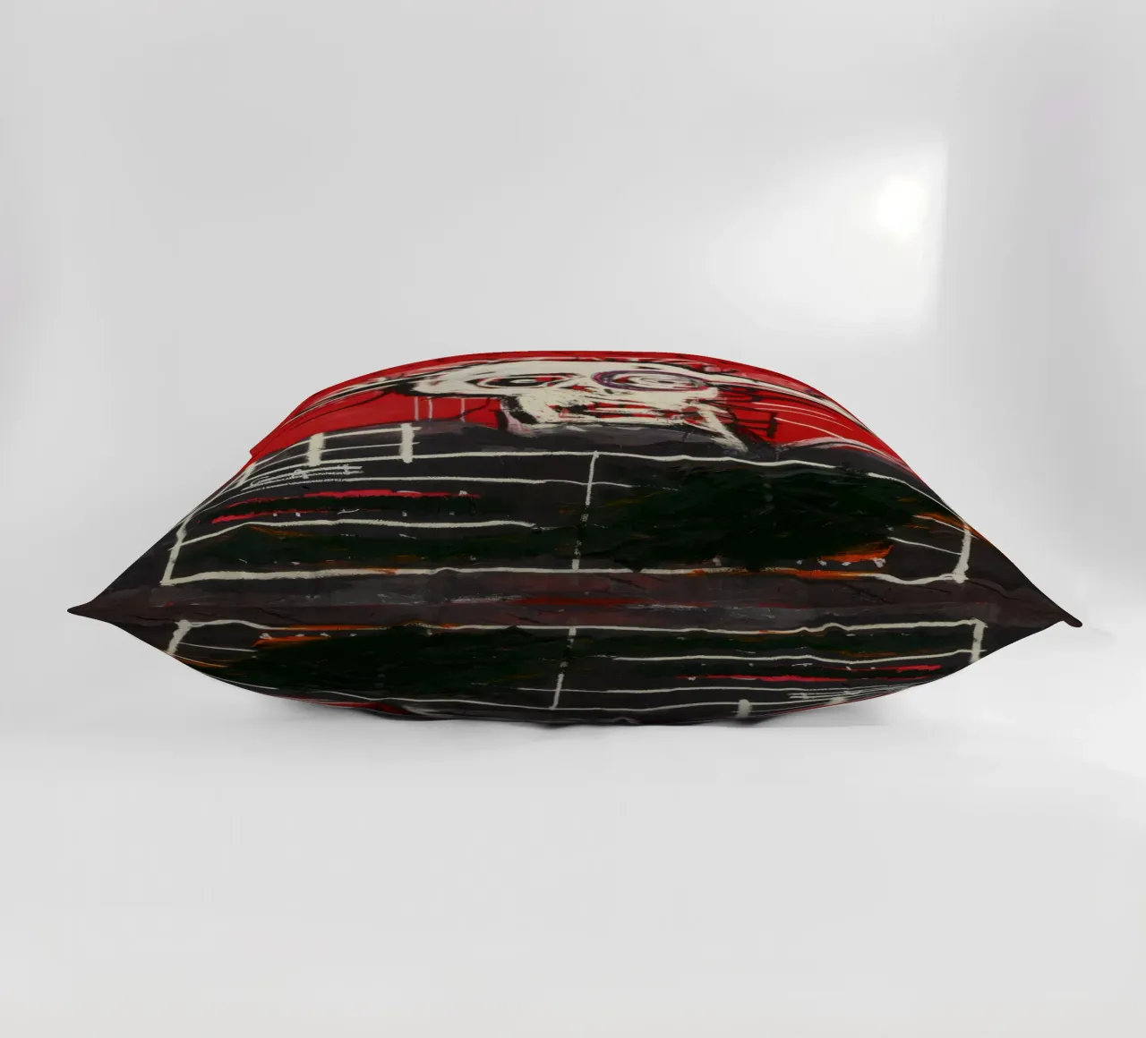 Basquiat Cabra Print | Arte iconica neo-espressionista cuscino da NorwesClub