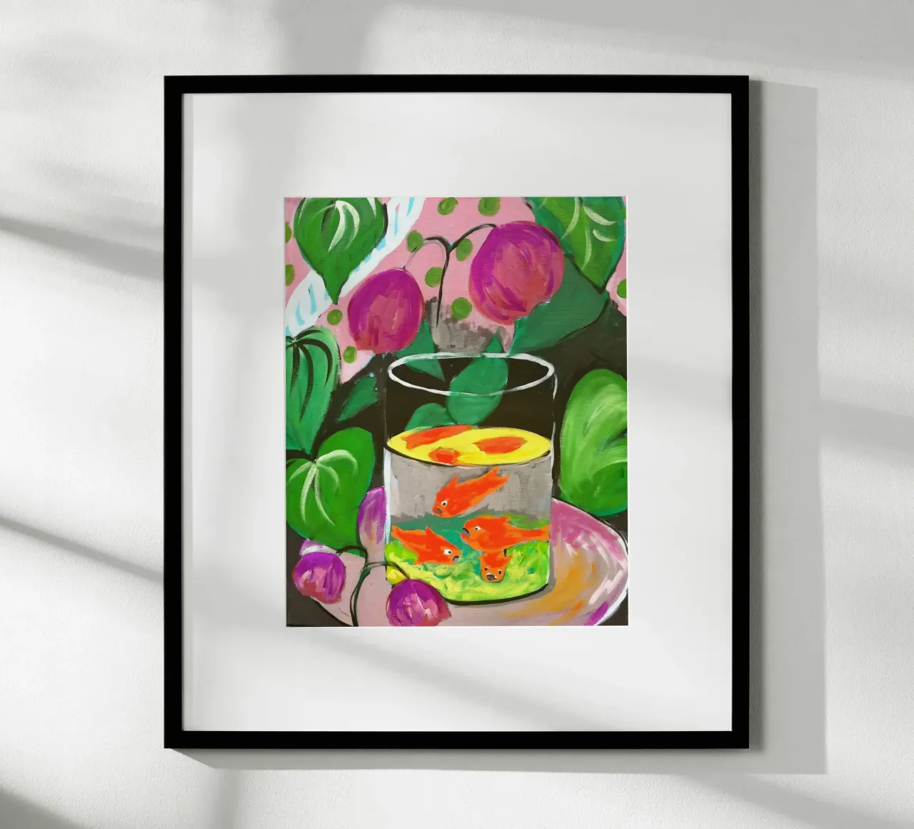Matisse Goldfisch Druck | Fauvist farbenfrohe Kunst Poster von NorwesClub