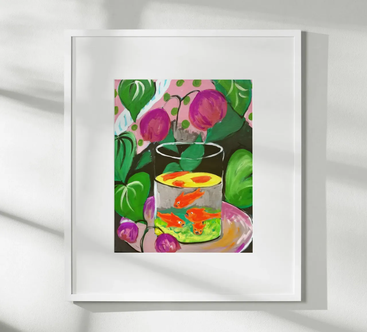 Matisse Goldfisch Druck | Fauvist farbenfrohe Kunst Poster von NorwesClub