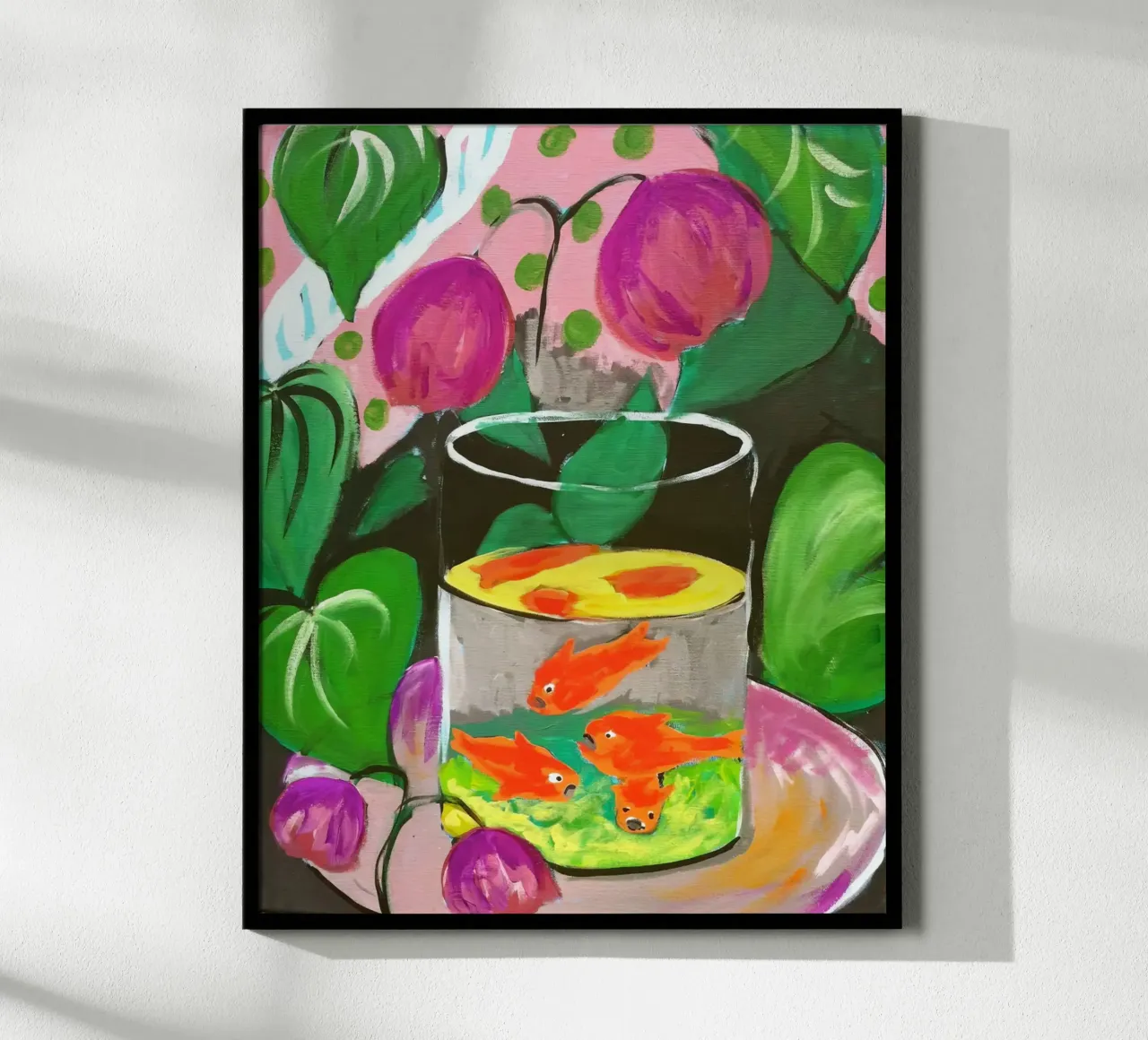 Matisse Goldfisch Druck | Fauvist farbenfrohe Kunst Poster von NorwesClub