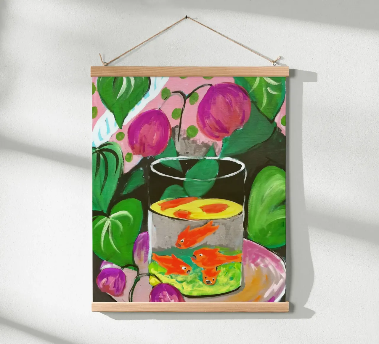 Matisse Goldfisch Druck | Fauvist farbenfrohe Kunst Poster von NorwesClub
