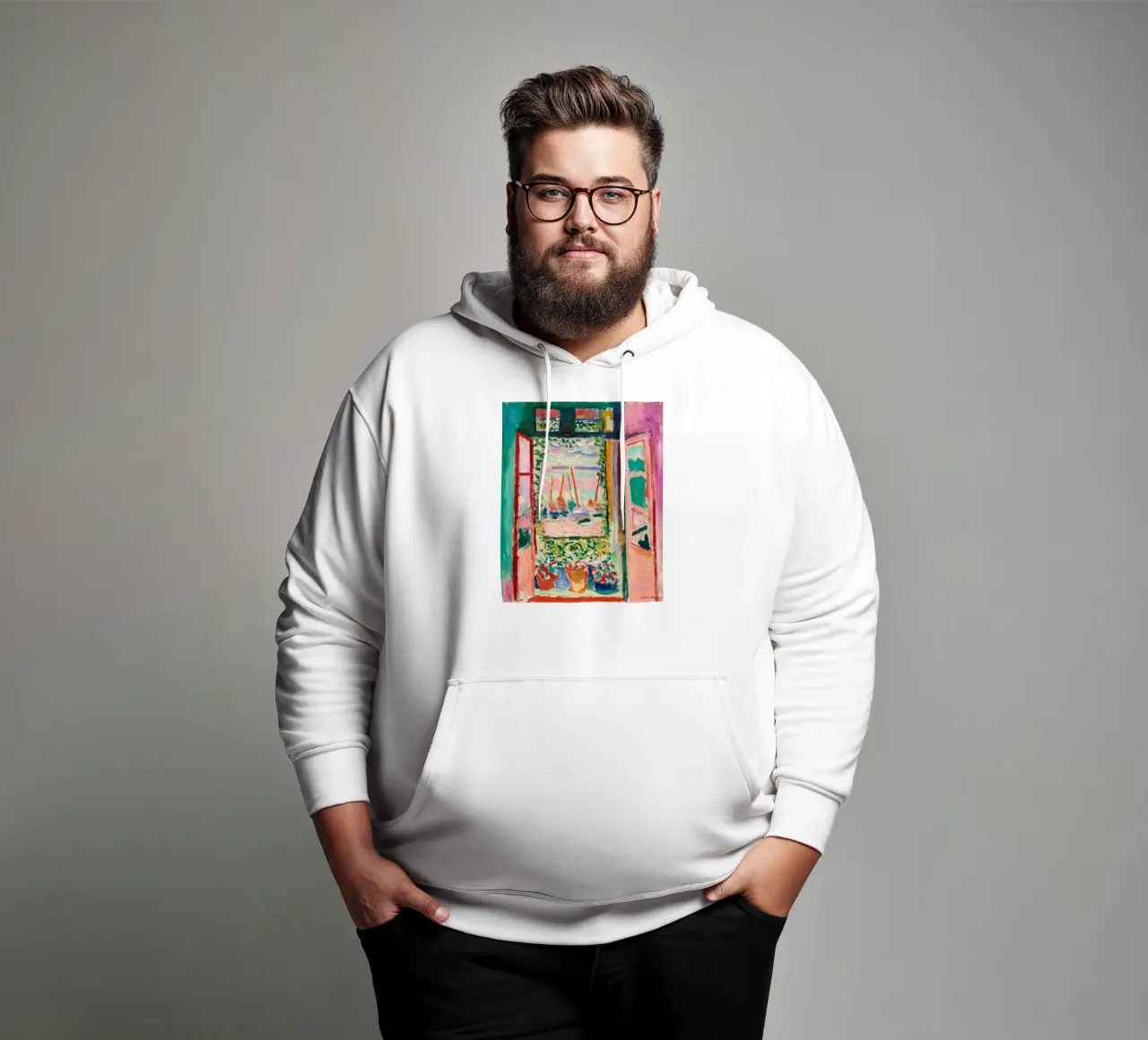 Matisse The Open Window | Iconic Fauvist Art hoodie by NorwesClub