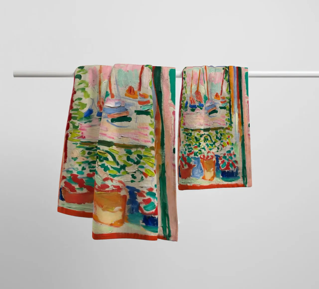 Matisse The Open Window | Iconic Fauvist Art towel by NorwesClub