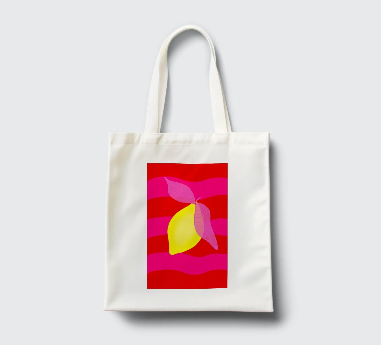 Pure Zitrone borsa in juta da wee-design