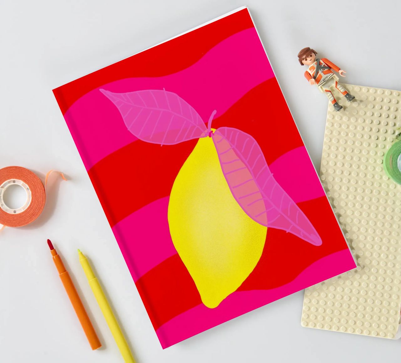 Pure Zitrone notebook by wee-design