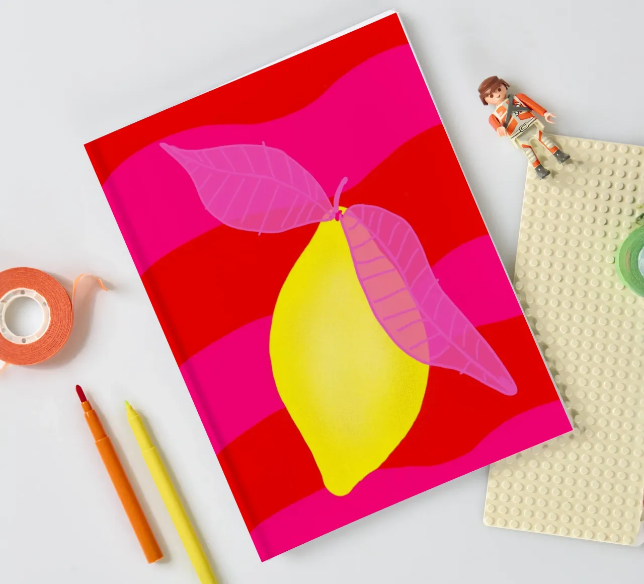 Pure Zitrone notebook by wee-design