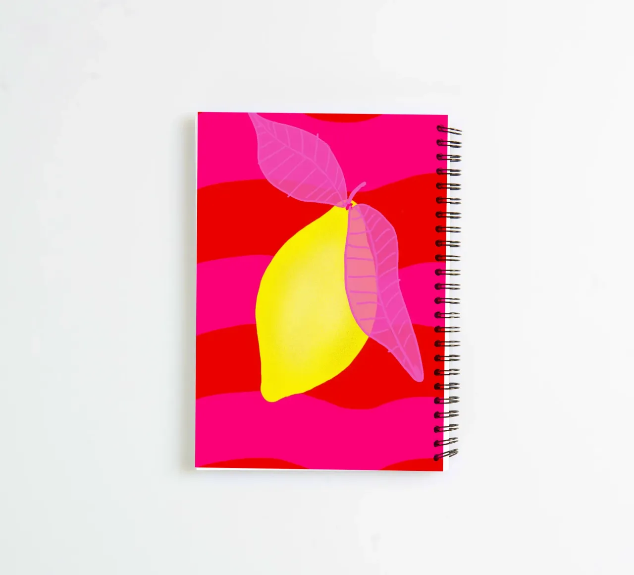 Pure Zitrone spiral notebook by wee-design