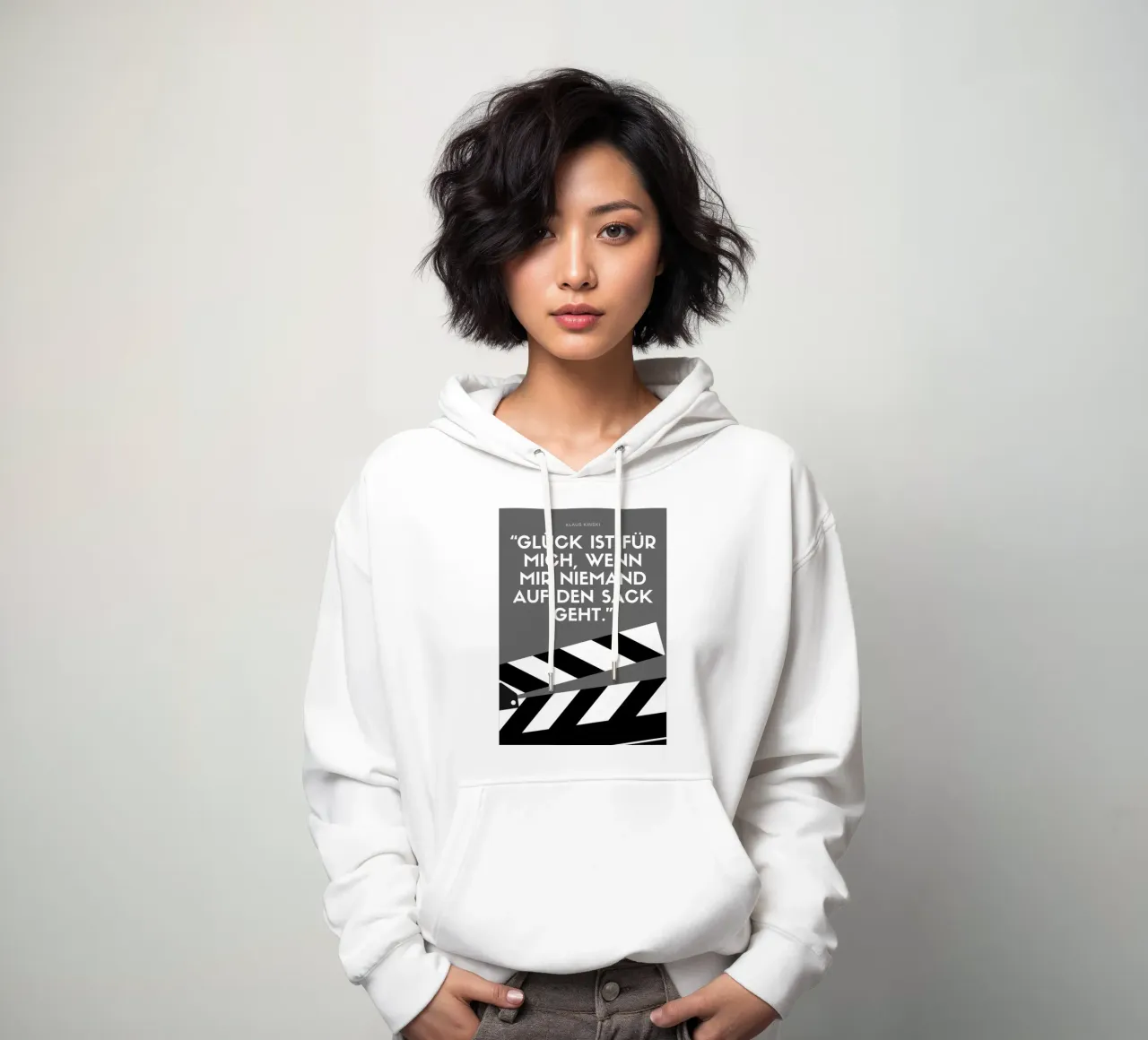 GLÜCK IST FÜR MICH Hoodie von Einfach Uebel