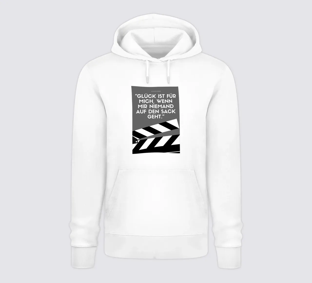 GLÜCK IST FÜR MICH sweat à capuche de Einfach Uebel