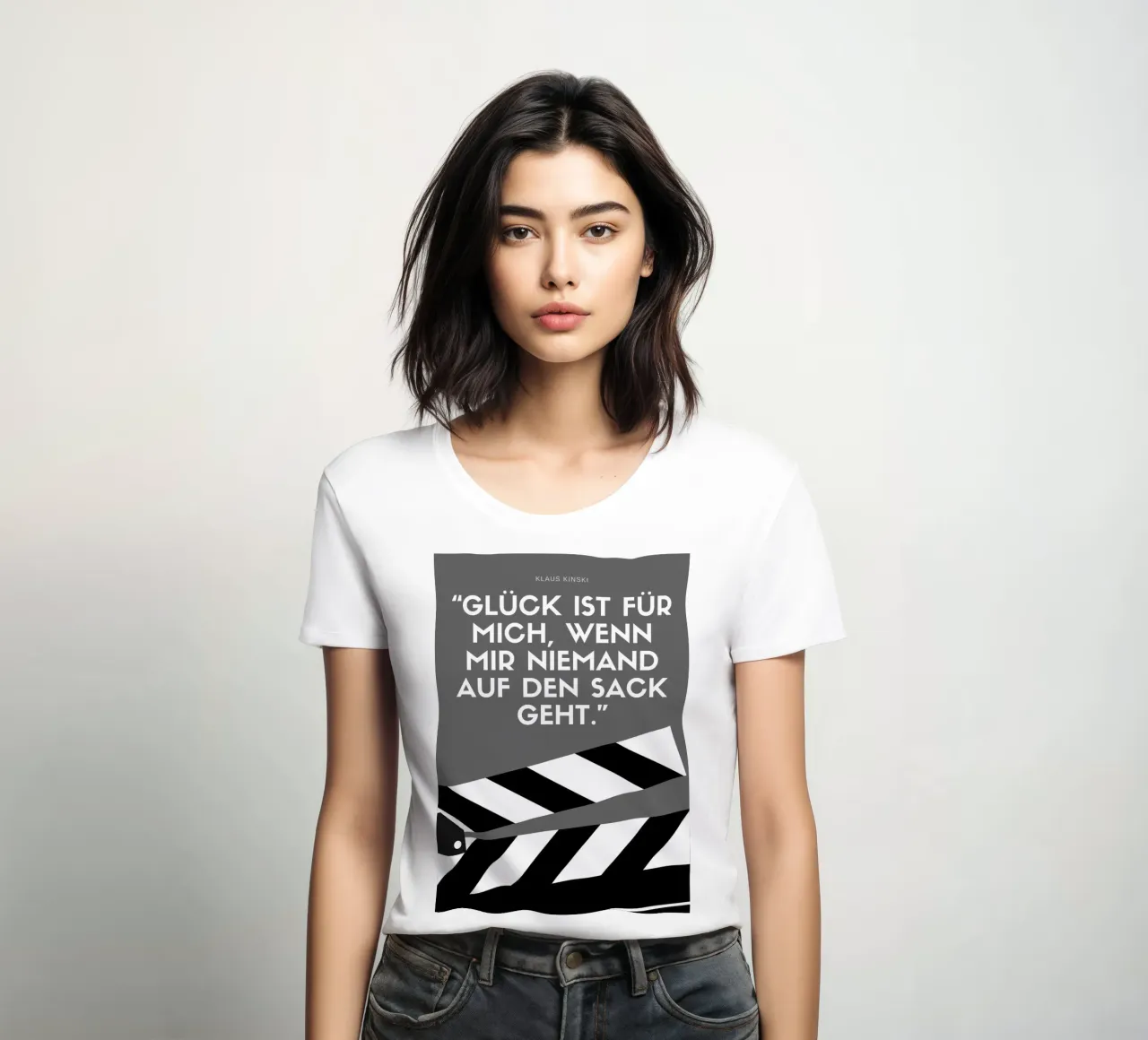 GLÜCK IST FÜR MICH t-shirt da donna da Einfach Uebel