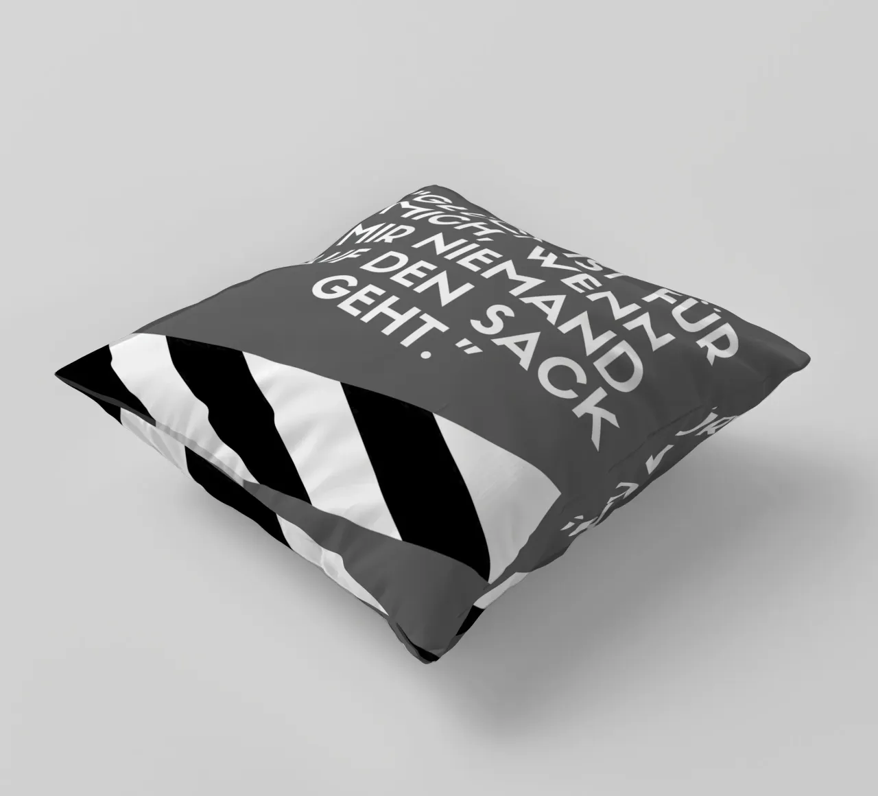 GLÜCK IST FÜR MICH cuscino da Einfach Uebel