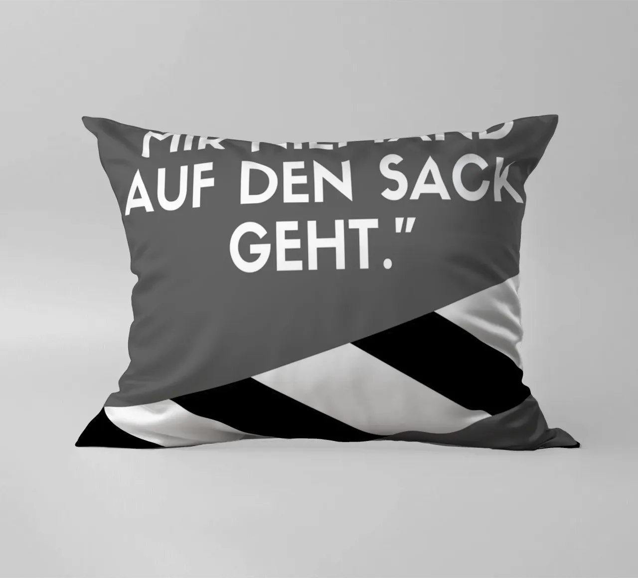 GLÜCK IST FÜR MICH cuscino da Einfach Uebel