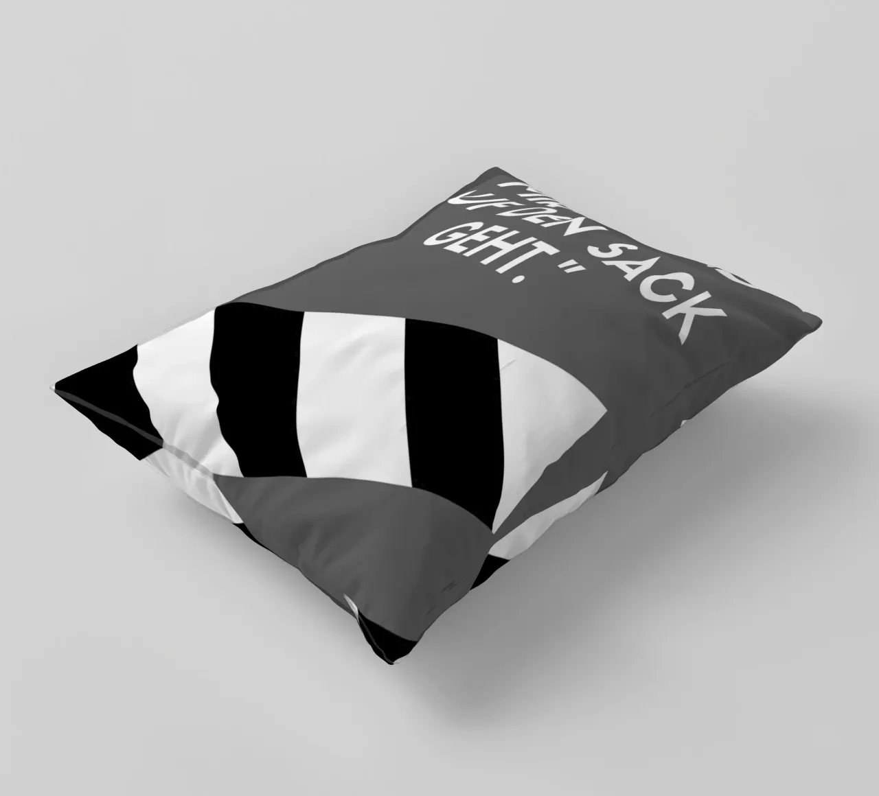 GLÜCK IST FÜR MICH cuscino da Einfach Uebel