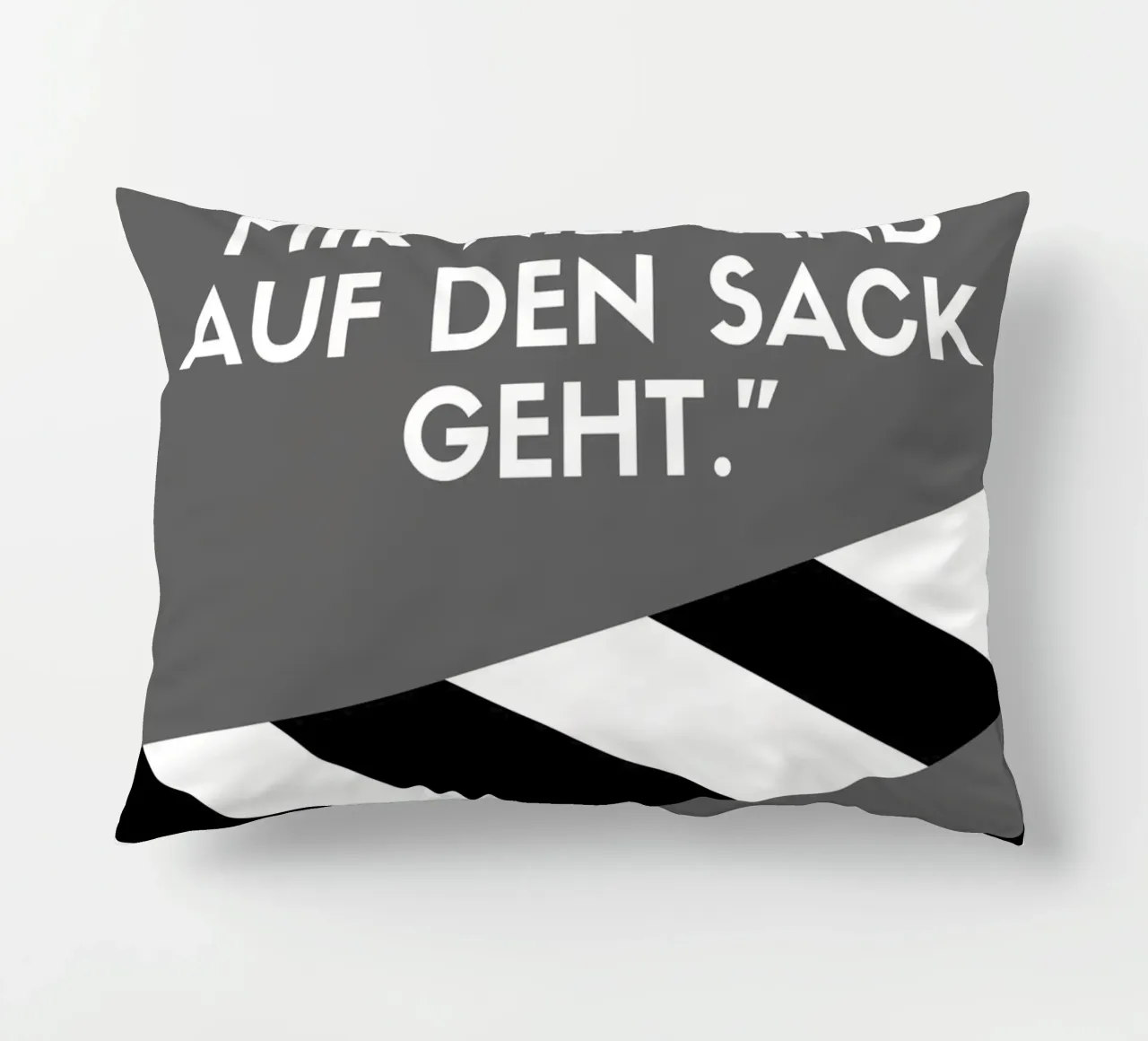 GLÜCK IST FÜR MICH cuscino da Einfach Uebel