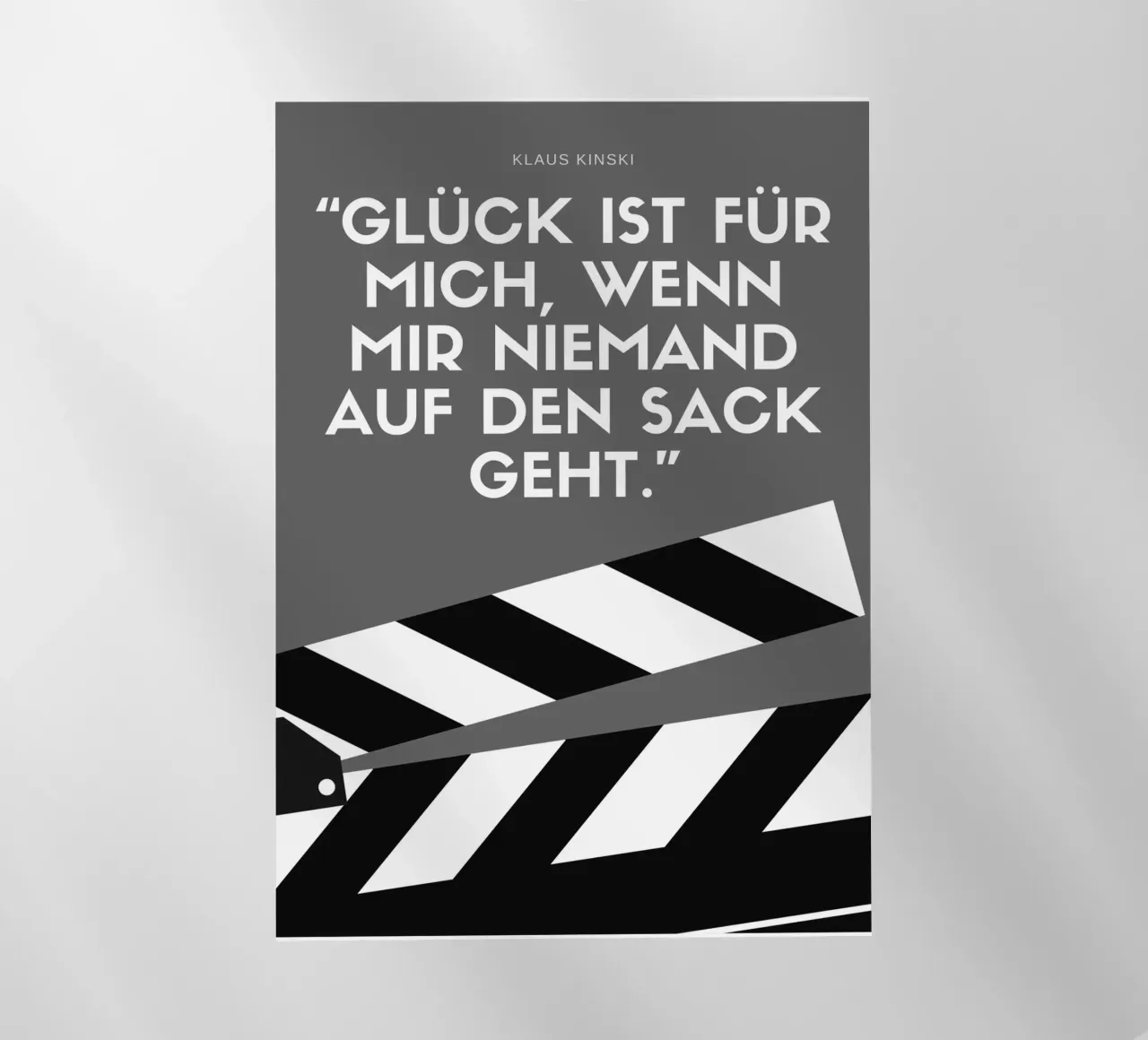 GLÜCK IST FÜR MICH pellicola backlit da Einfach Uebel