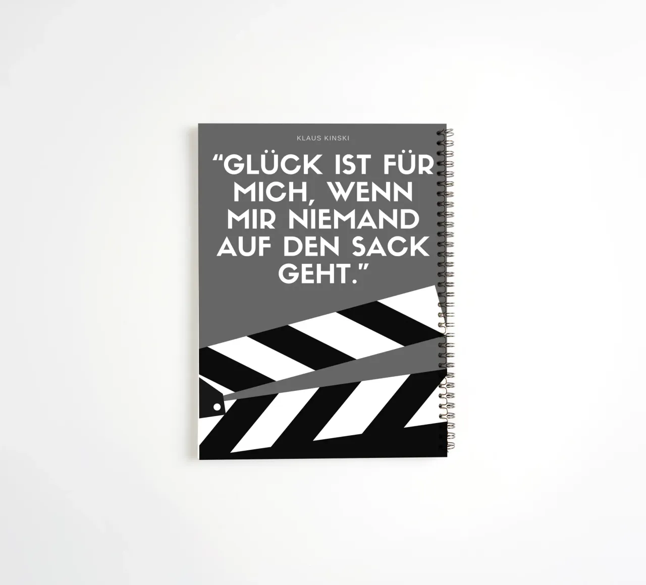 GLÜCK IST FÜR MICH diario ad anelli da Einfach Uebel