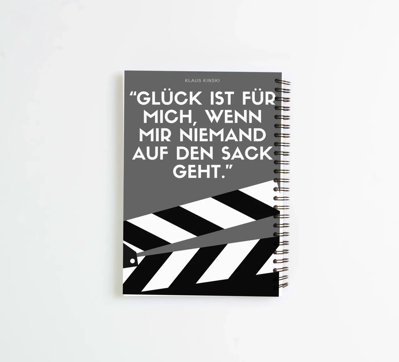 GLÜCK IST FÜR MICH diario ad anelli da Einfach Uebel