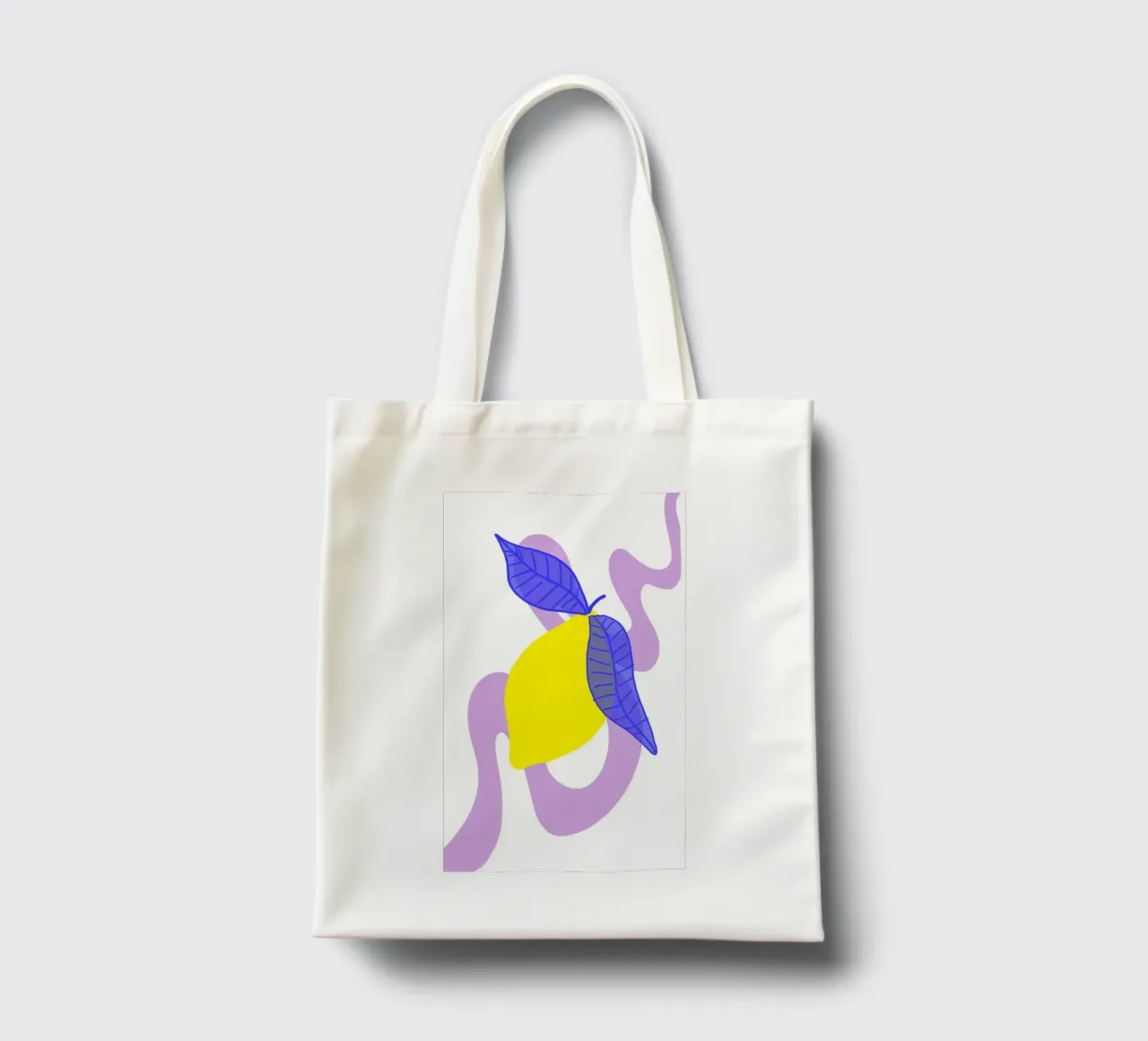 Clean Lemon borsa in juta da wee-design