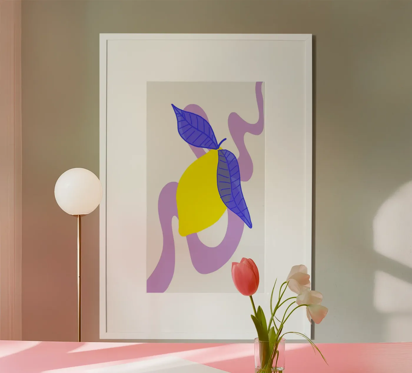 Clean Lemon Poster von wee-design