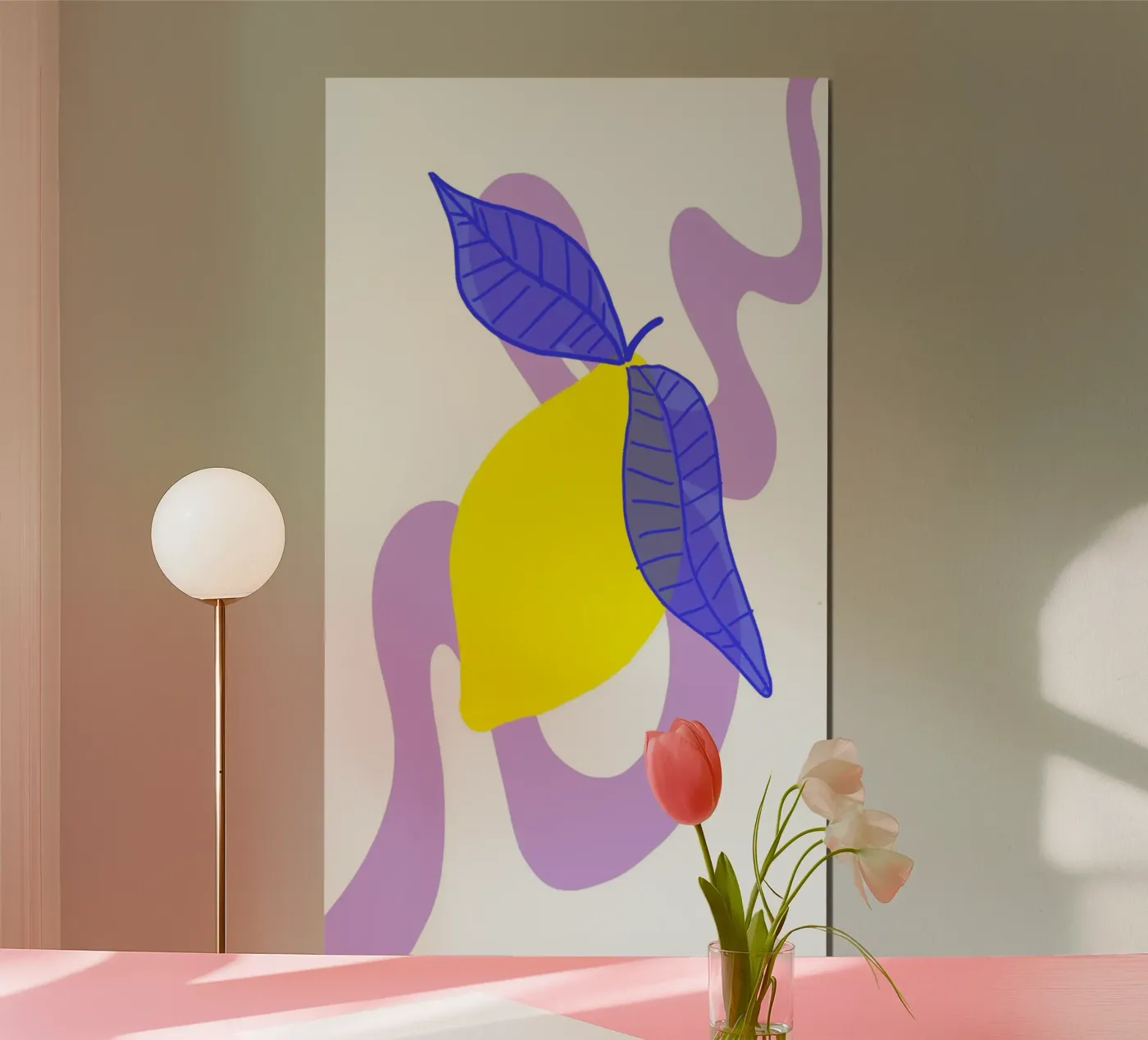 Clean Lemon Poster von wee-design