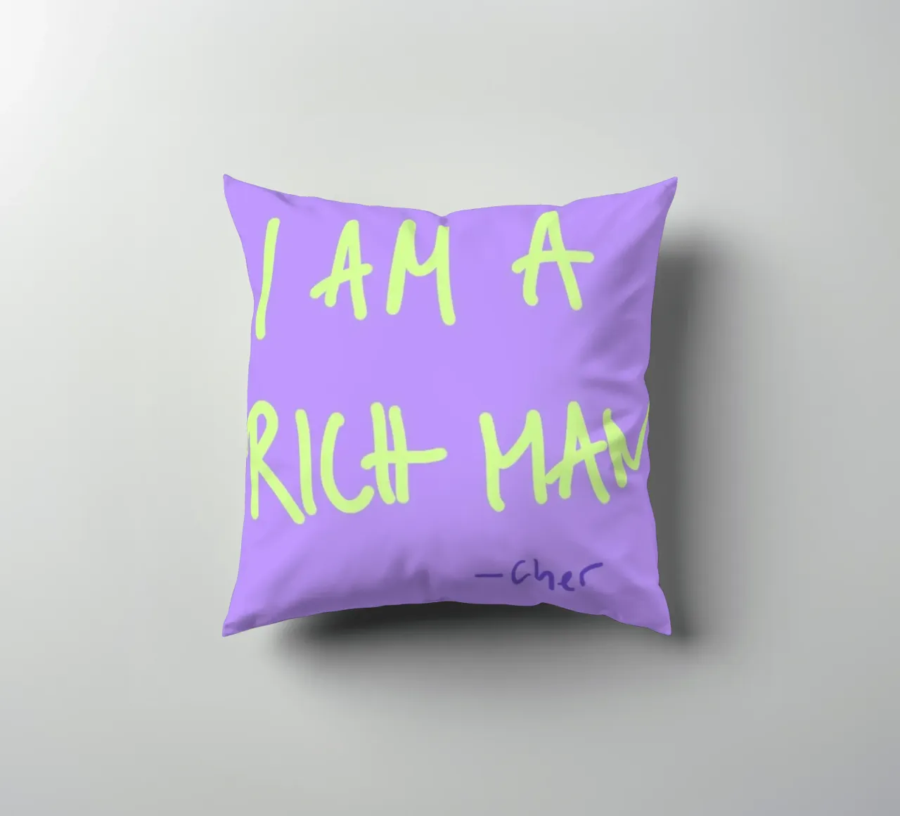 Mom, I am a rich man - Cher cuscino da wee-design
