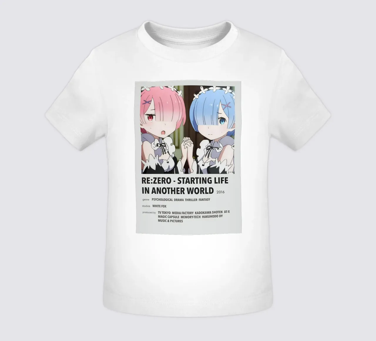 RE ZERO - STARTING LIFE IN ANOTHER WORLD  2016 maglietta neonato da Totoya