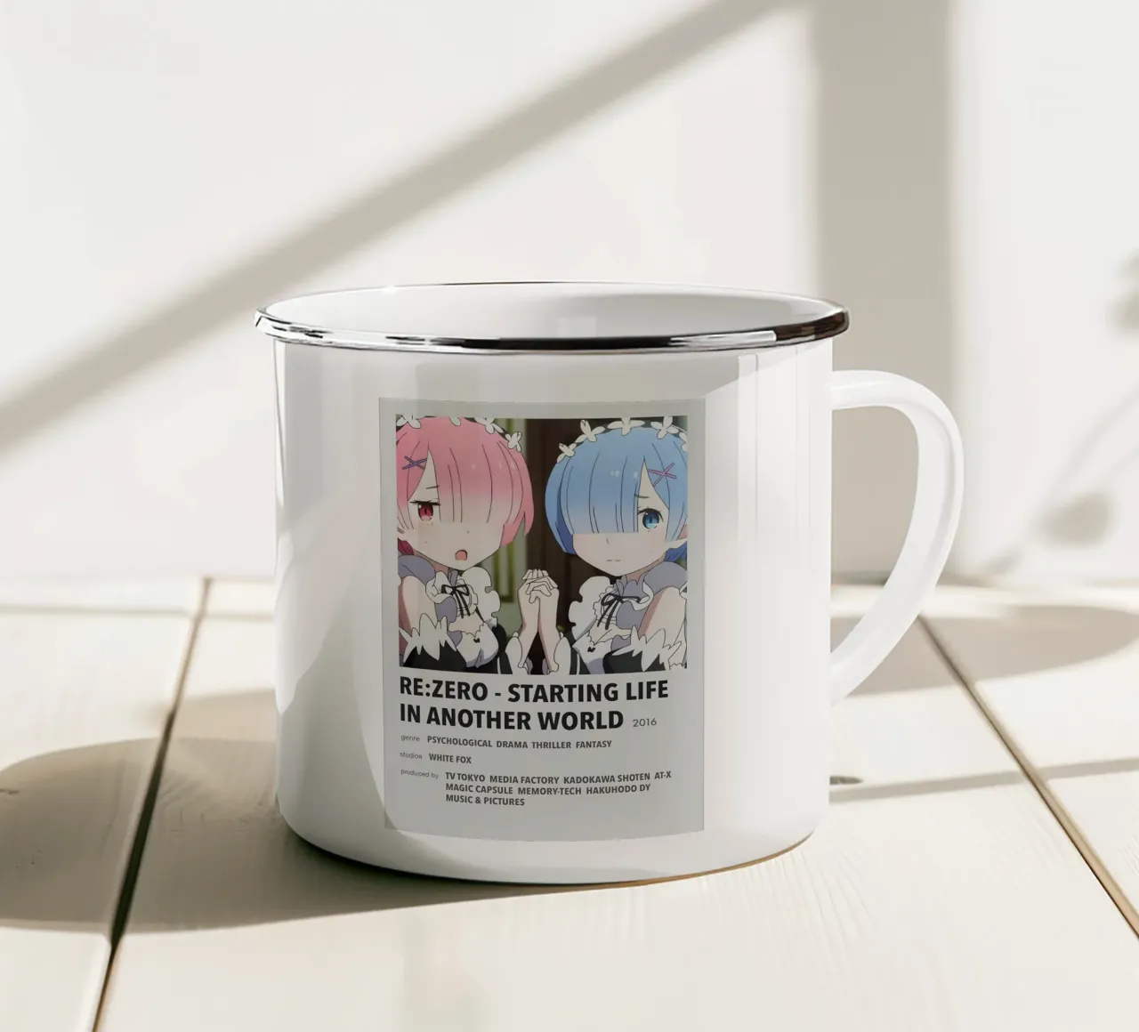RE ZERO - STARTING LIFE IN ANOTHER WORLD  2016 tazza in smalto da Totoya