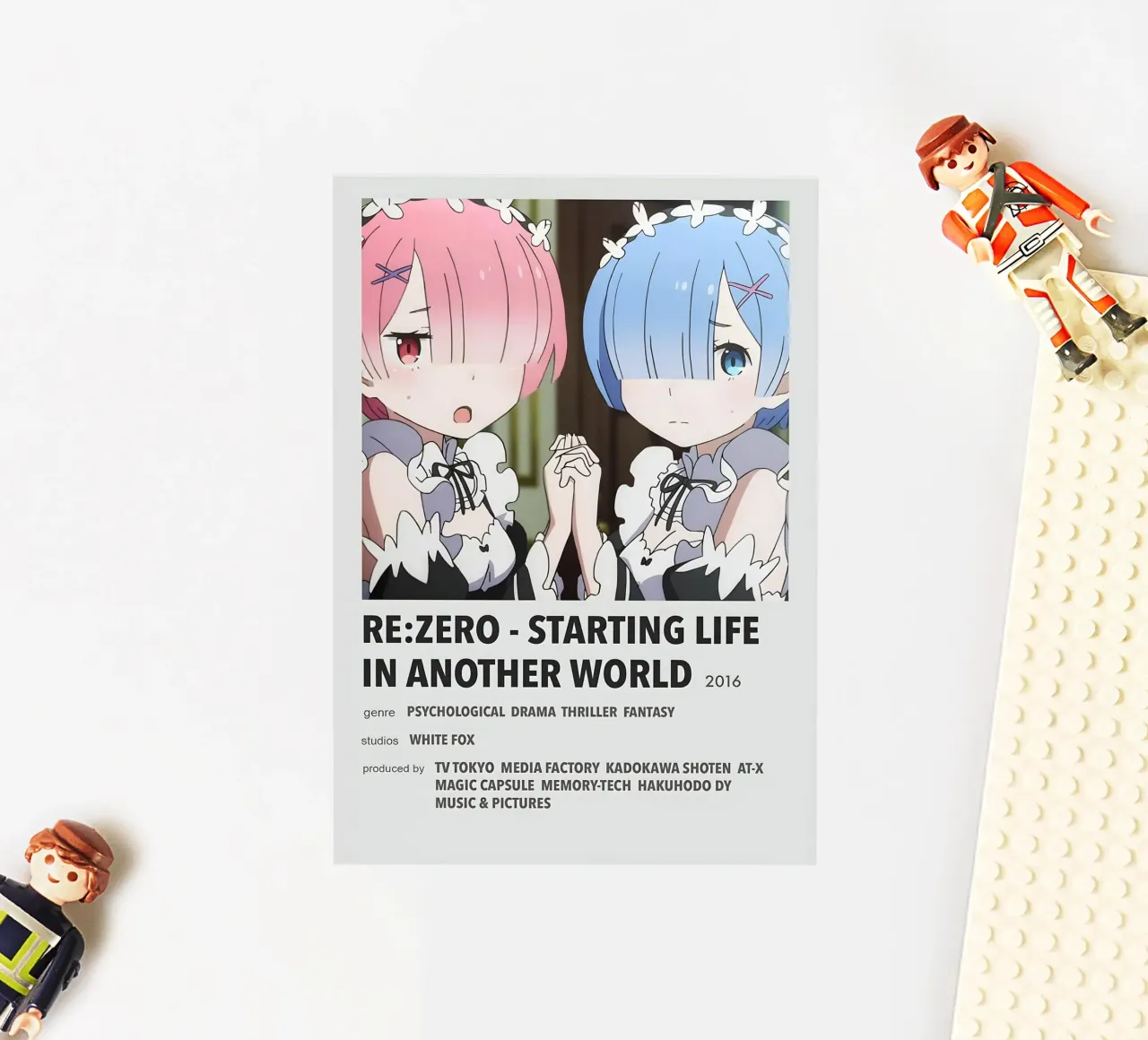 RE ZERO - STARTING LIFE IN ANOTHER WORLD  2016 adesivo da Totoya