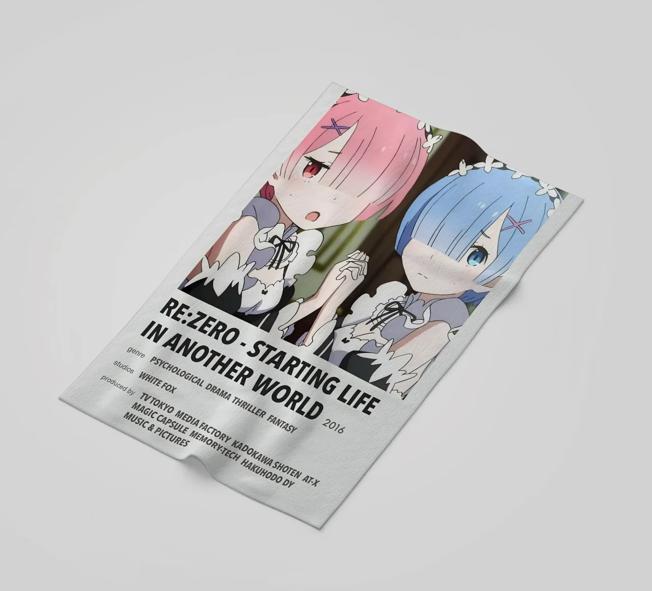 RE ZERO - STARTING LIFE IN ANOTHER WORLD  2016 telo mare da Totoya