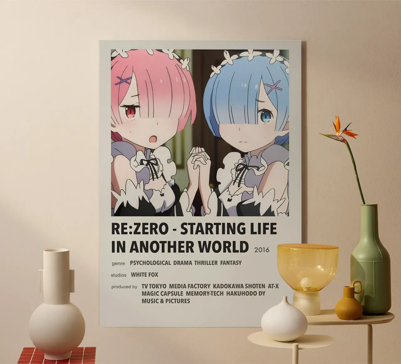 RE ZERO - STARTING LIFE IN ANOTHER WORLD  2016 plexiglass da Totoya