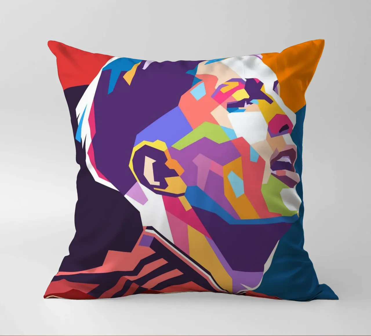 Alejandro Garnacho arte pop cuscino da Hantamrata