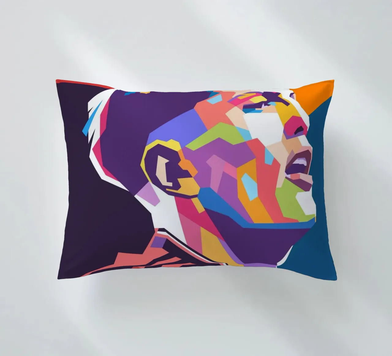 Alejandro Garnacho arte pop cuscino da Hantamrata
