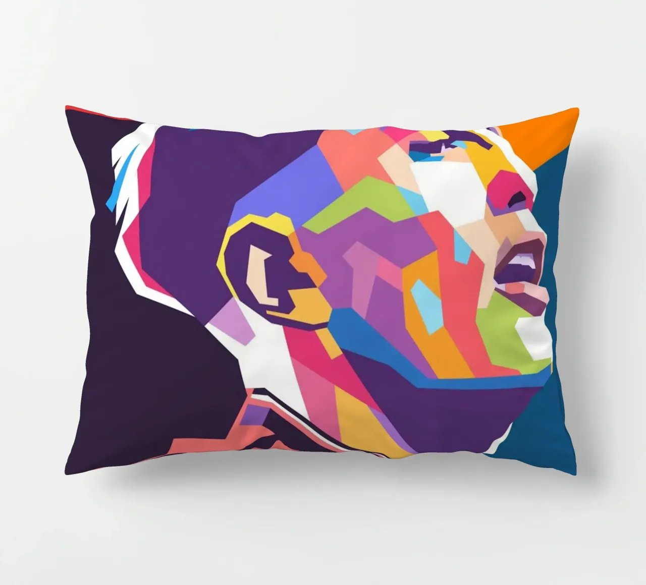 Alejandro Garnacho arte pop cuscino da Hantamrata