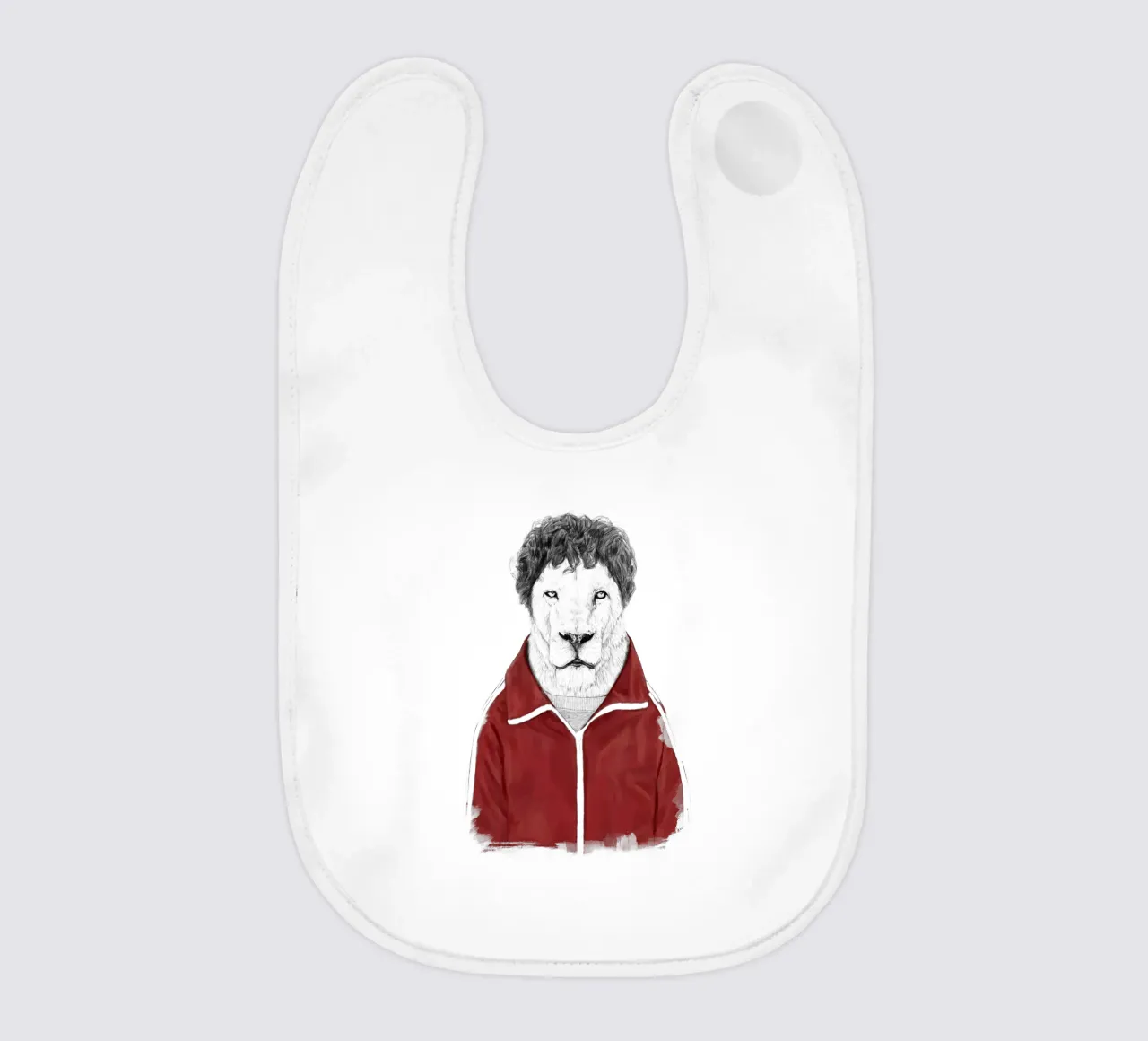 Chas baby bib by Balazs Solti