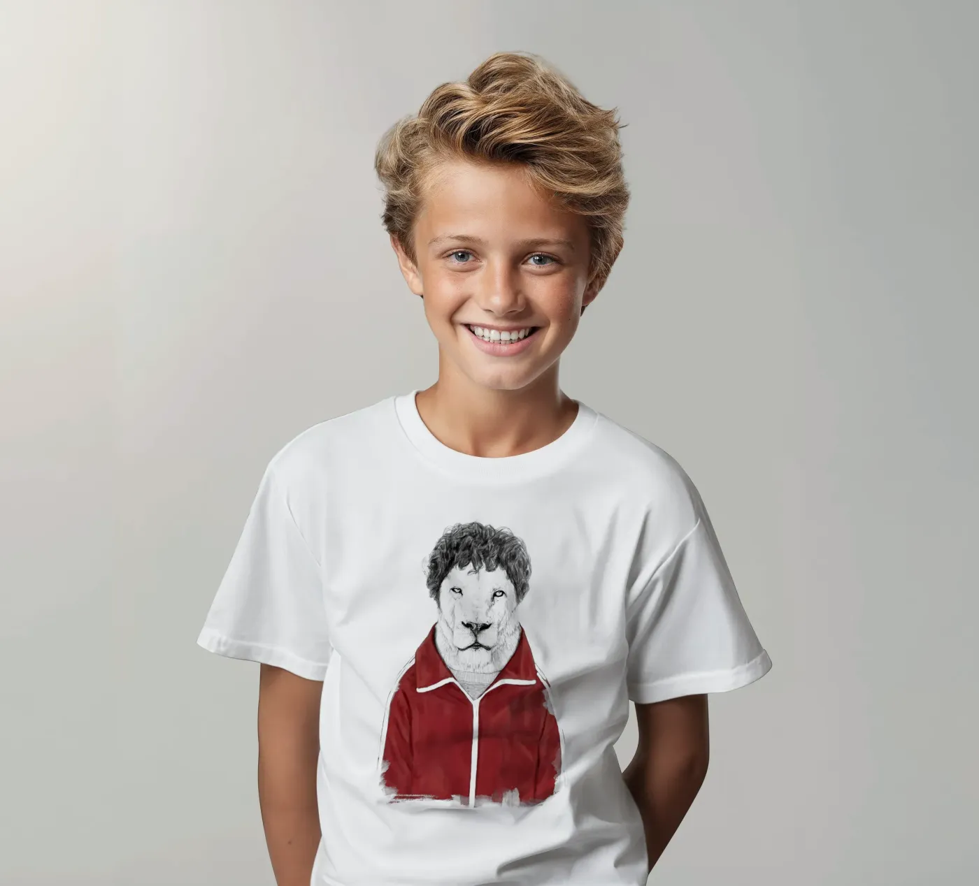 Chas t-shirt bambini da Balazs Solti