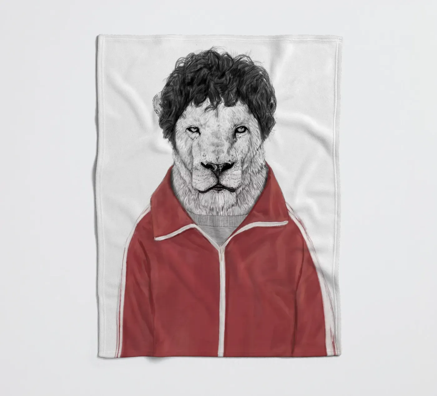 Chas plaid polaire de Balazs Solti