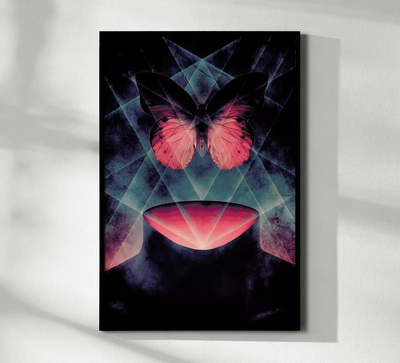 Butterfly Beautiful Symmetry poster by Barrett Biggers