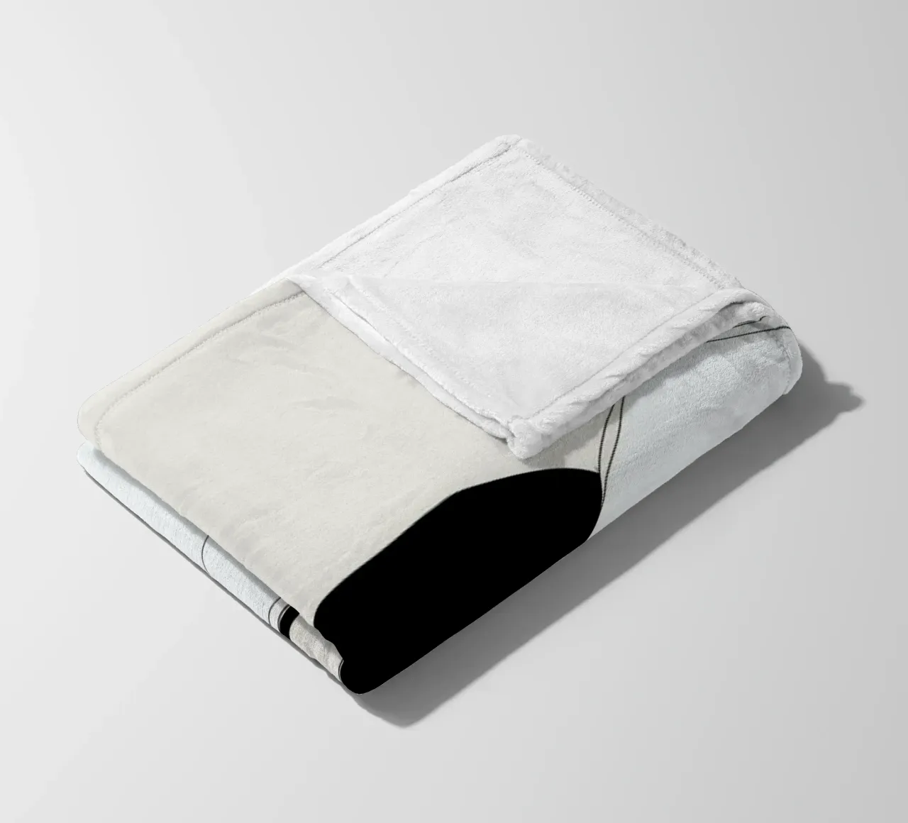 Mountain Line art coperta in pile da XOXO Arte