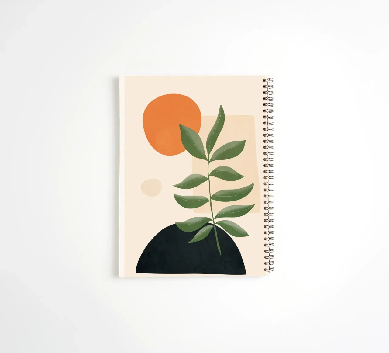 Abstract Nature Moment 7 spiral notebook by cityart