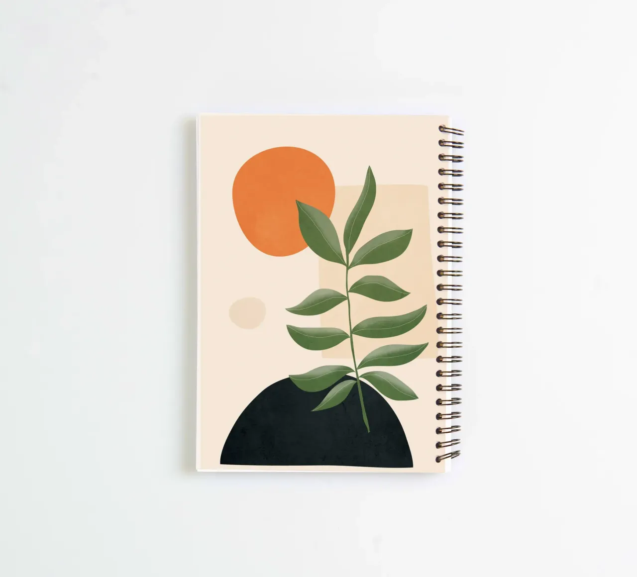 Abstract Nature Moment 7 spiral notebook by cityart