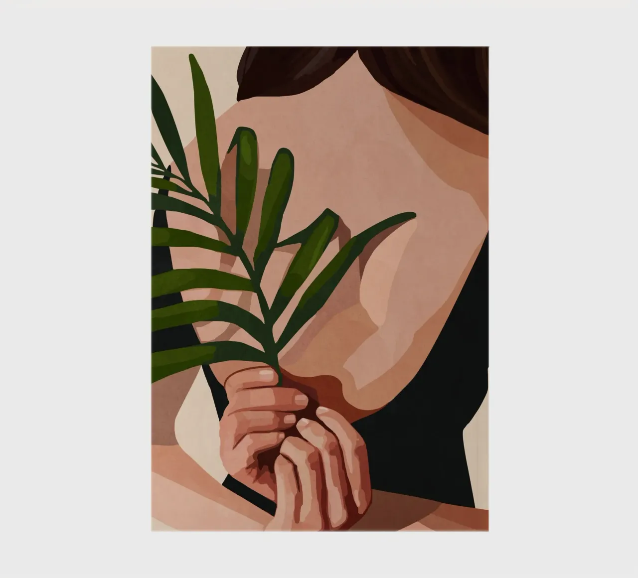 Little Leaf Behind my Back notebook by cityart