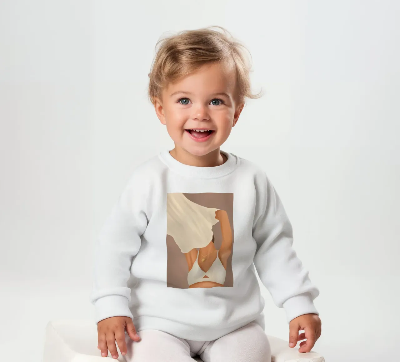 Lets go to the Beach felpa neonato da cityart