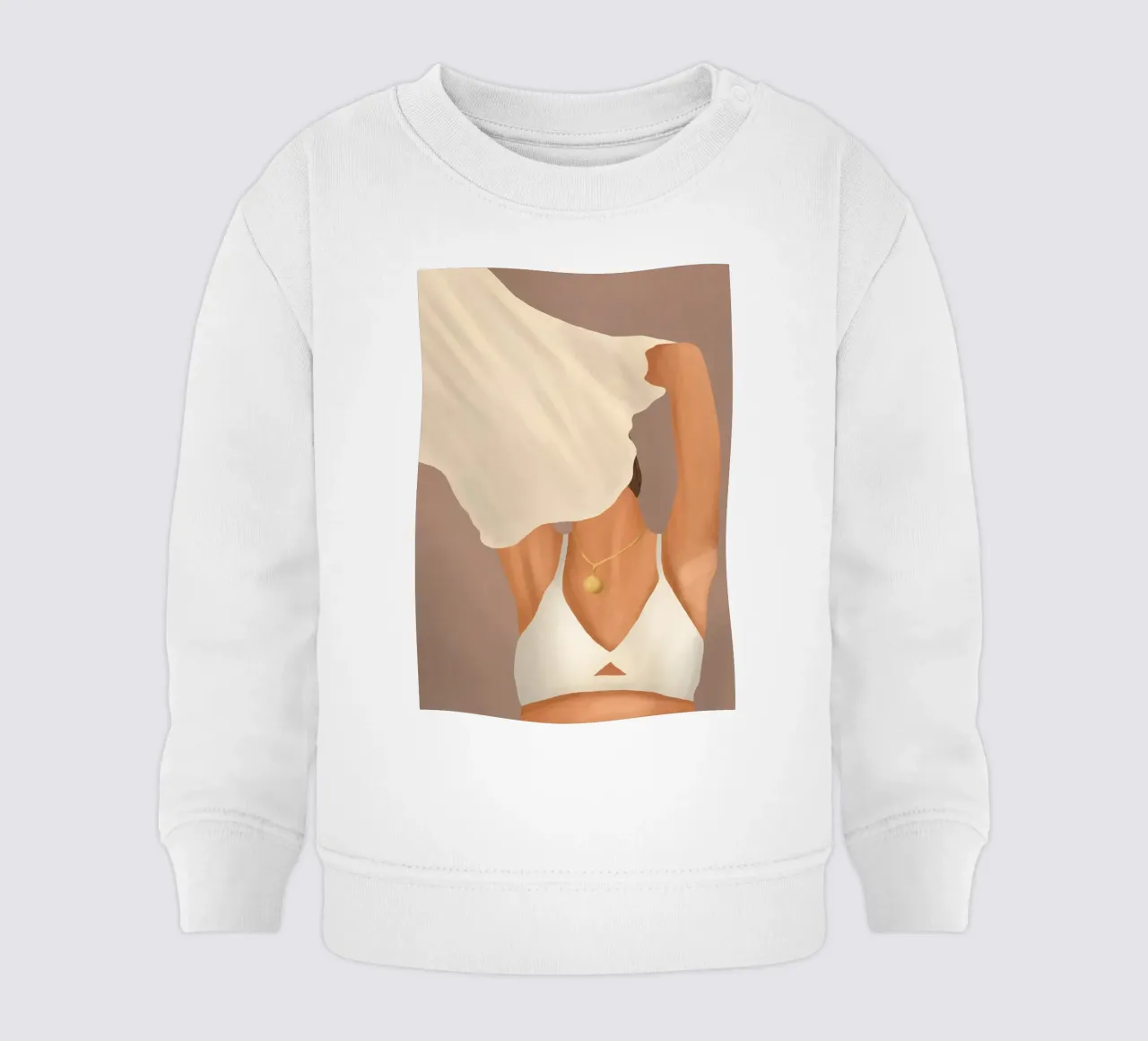 Lets go to the Beach felpa neonato da cityart