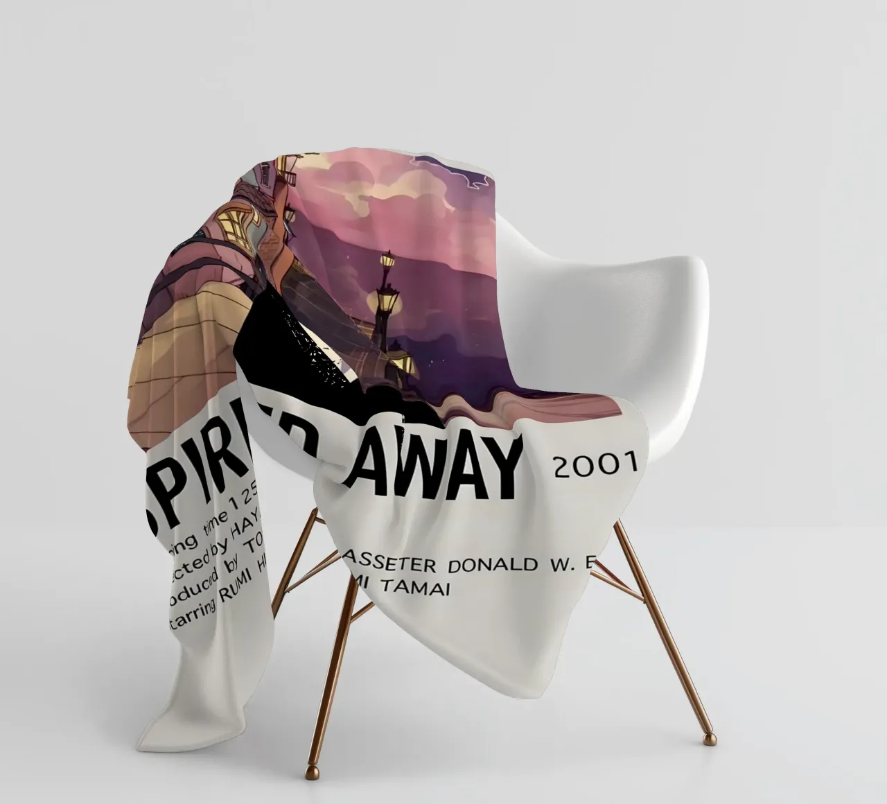 SPIRITED AWAY  2001 coperta in pile da Totoya
